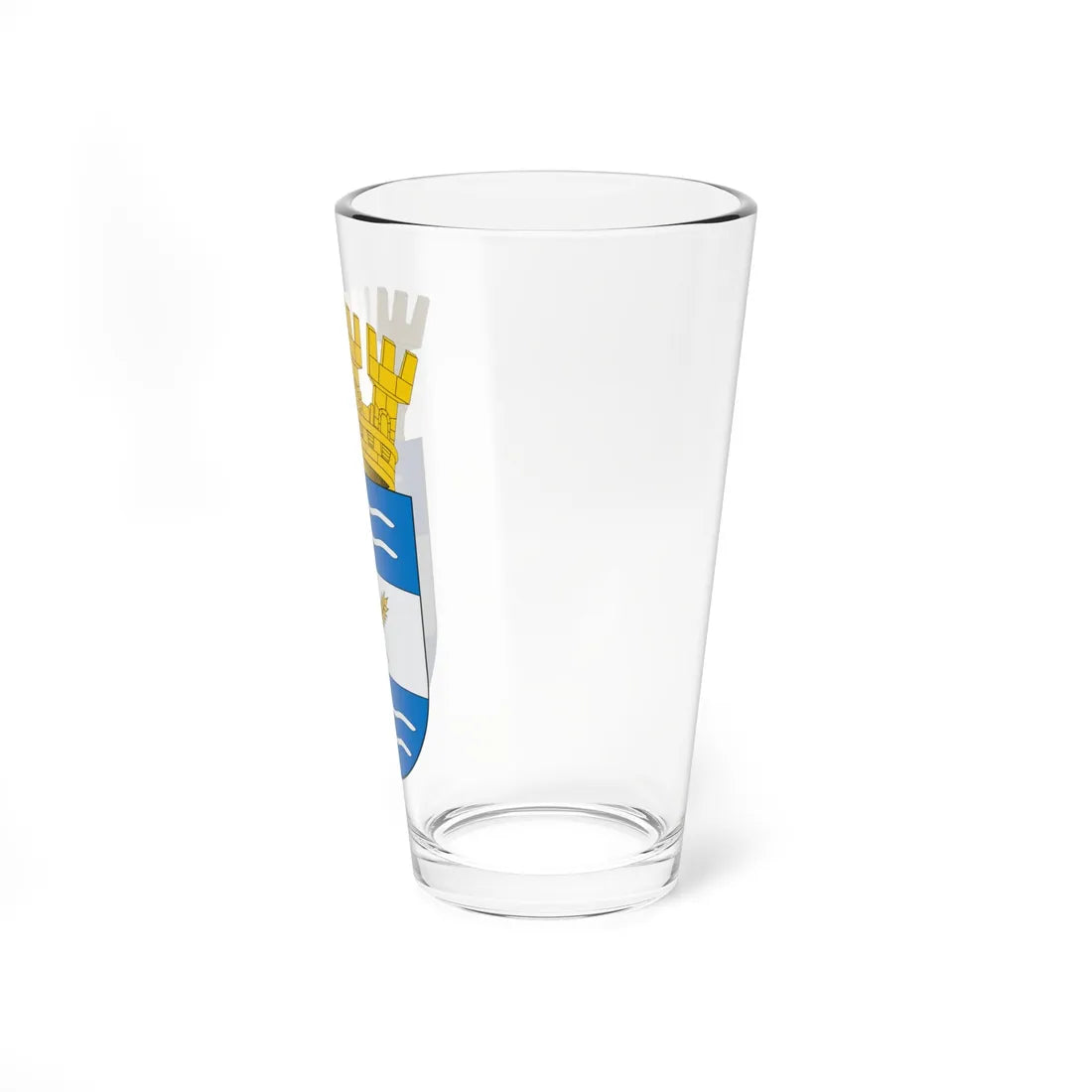 Escudo de Ñiquén (Chile) (Coat of Arms) Pint Glass 16oz - Go Mug Yourself