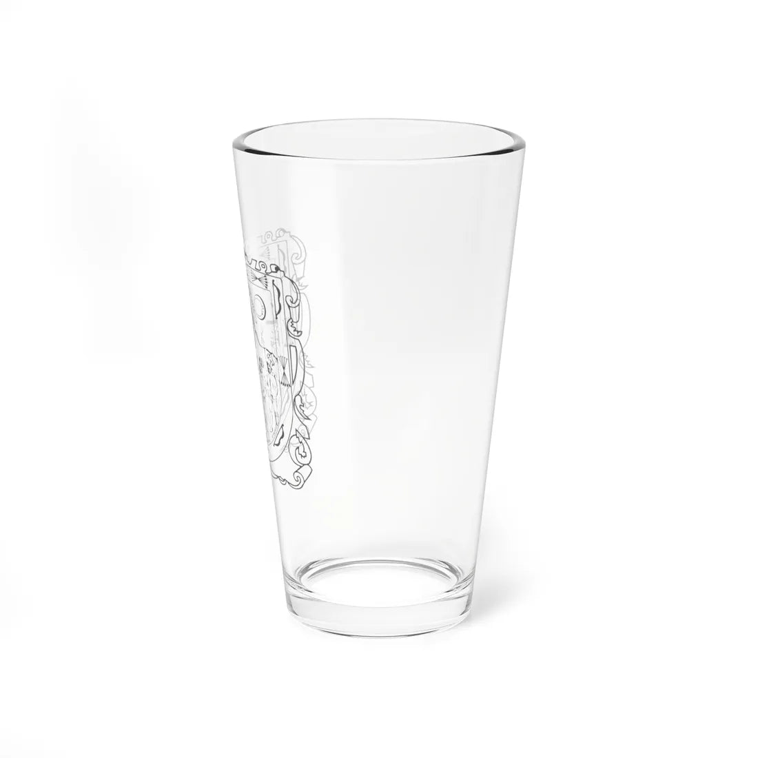 Escudo de la ciudad Zacatecas (Mexico) (Coat of Arms) Pint Glass 16oz - Go Mug Yourself