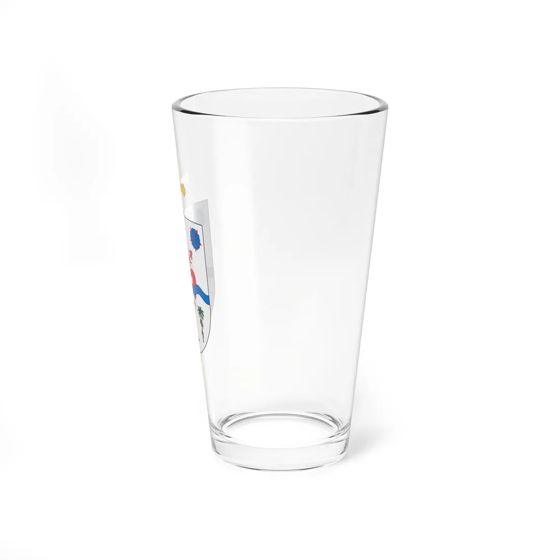 Escudo de la Diócesis de Florencia (Colombia) (Coat of Arms) Pint Glass 16oz - Go Mug Yourself