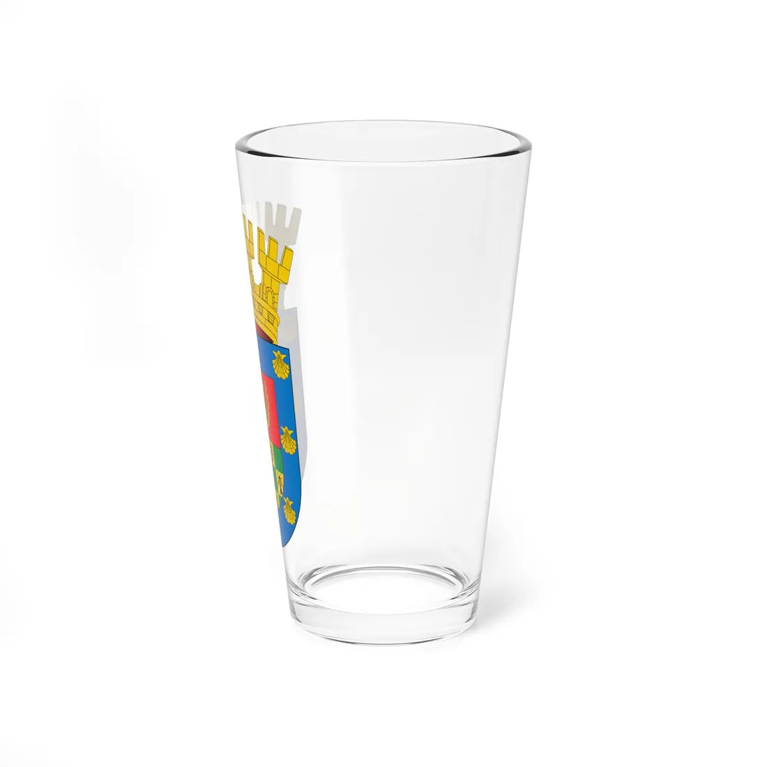 Escudo de La Granja Chile (Chile) (Coat of Arms) Pint Glass 16oz - Go Mug Yourself