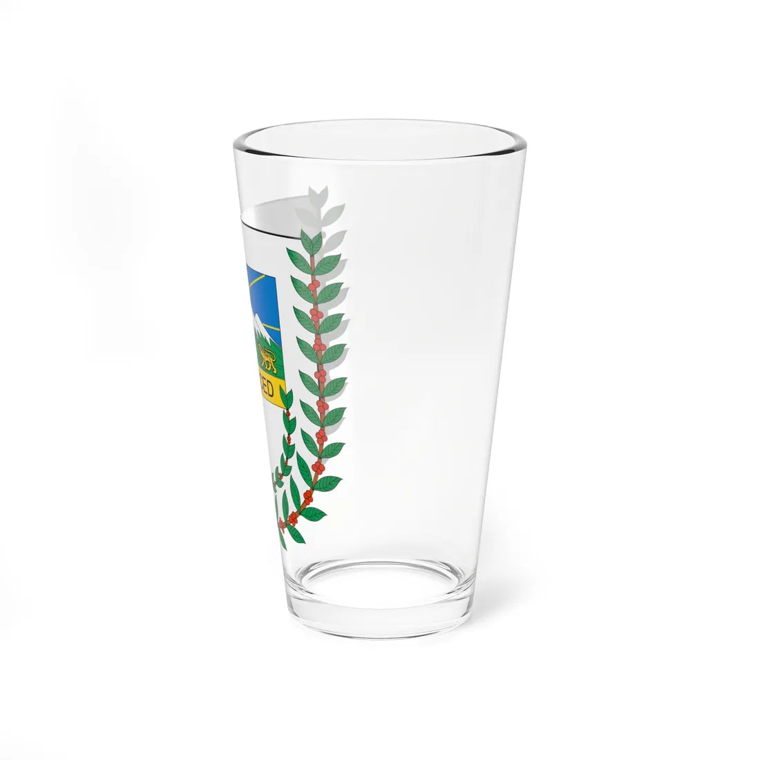 Escudo de La Merced Caldas (Colombia) (Coat of Arms) Pint Glass 16oz - Go Mug Yourself