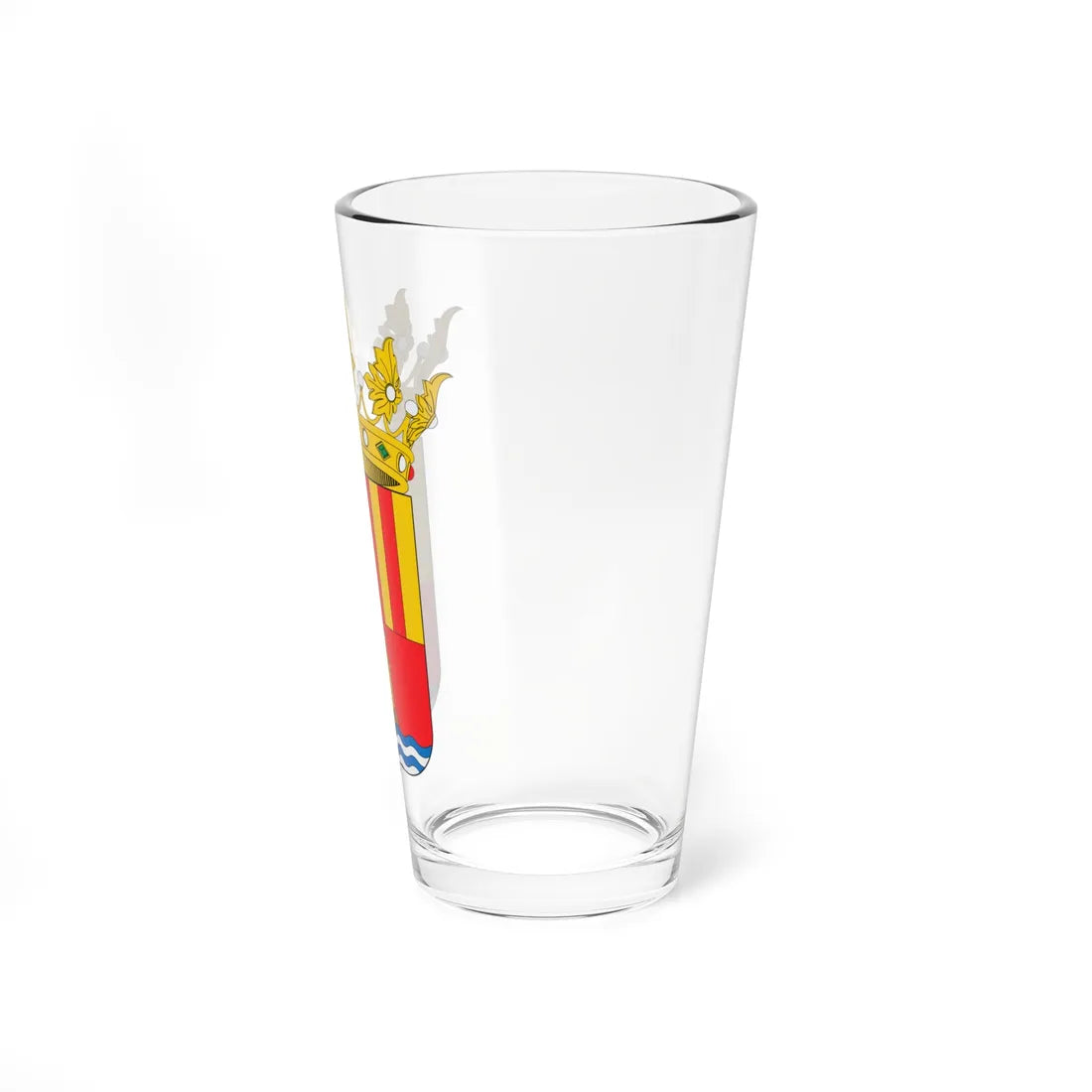 Escudo de la Provincia de Alicante (Spain) (Coat of Arms) Pint Glass 16oz - Go Mug Yourself