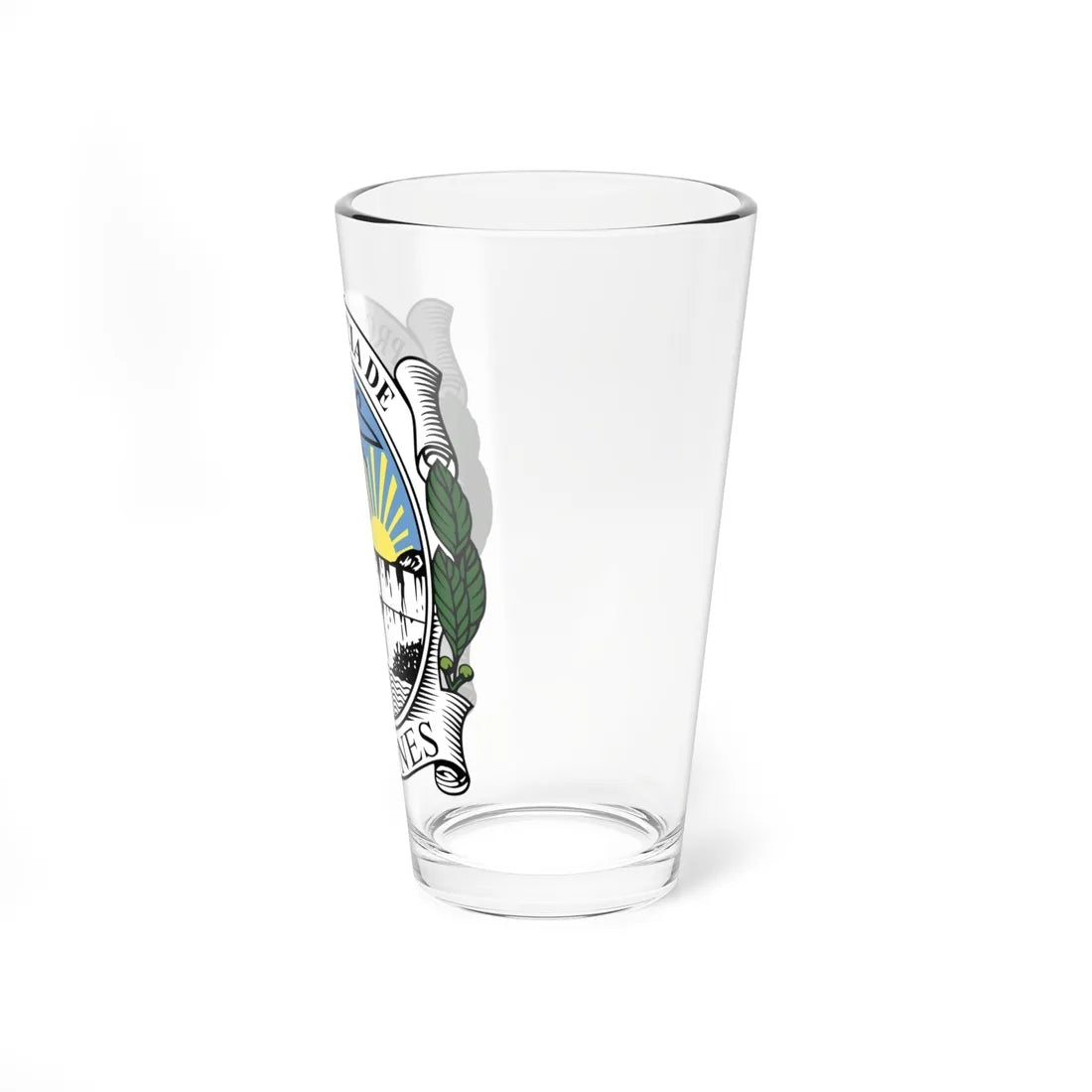 Escudo de la Provincia de Misiones (Argentina) (Coat of Arms) Pint Glass 16oz - Go Mug Yourself