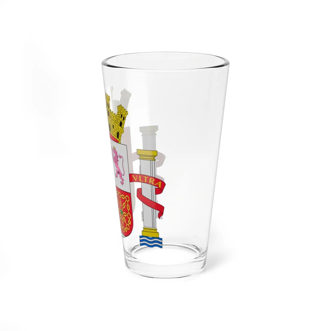 Escudo de la República Española (Spain) (Coat of Arms) Pint Glass 16oz - Go Mug Yourself
