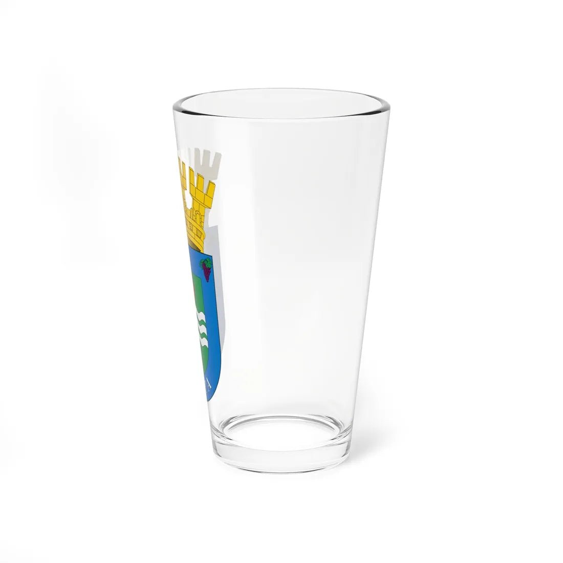 Escudo de Lampa (Chile) (Coat of Arms) Pint Glass 16oz - Go Mug Yourself