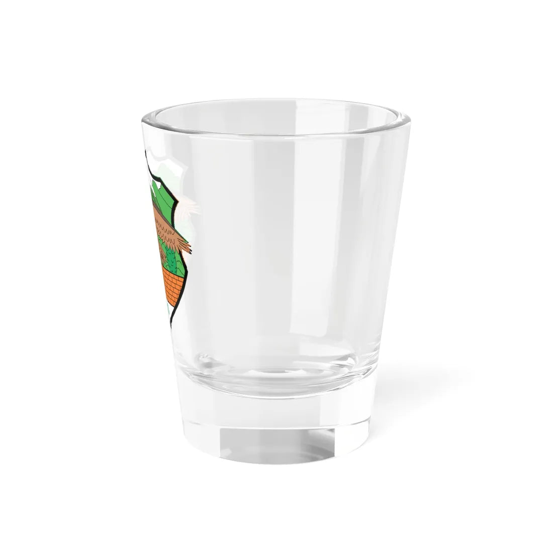 Escudo de Líbano - Tolima (Colombia) (Coat of Arms) Shot Glass 1.5oz - Go Mug Yourself
