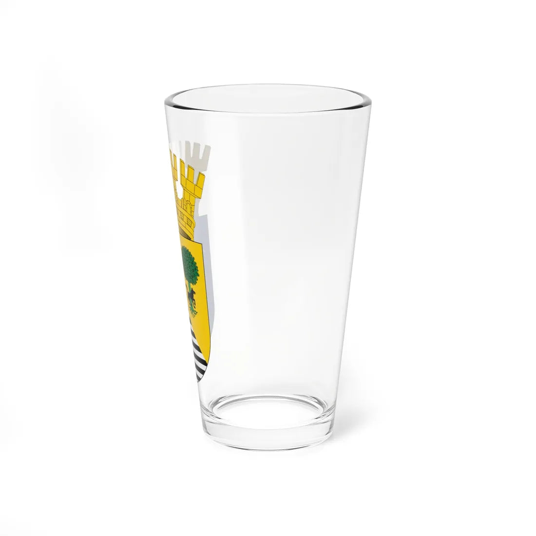 Escudo de Lota (Chile) (Coat of Arms) Pint Glass 16oz - Go Mug Yourself