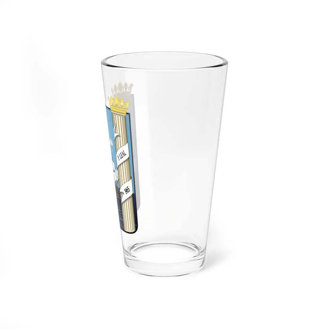 Escudo de Maracaibo (Venezuela) (Coat of Arms) Pint Glass 16oz - Go Mug Yourself