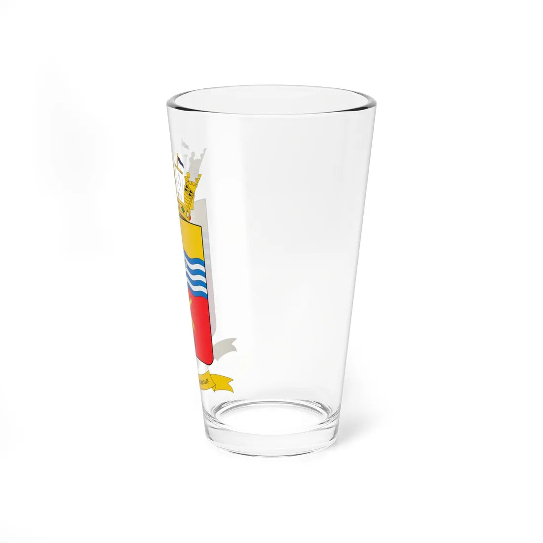 Escudo de Maullín (Chile) (Coat of Arms) Pint Glass 16oz - Go Mug Yourself