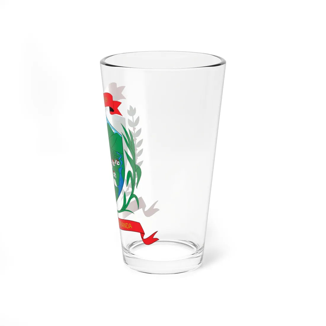 Escudo de Miranda Cauca (Colombia) (Coat of Arms) Pint Glass 16oz - Go Mug Yourself