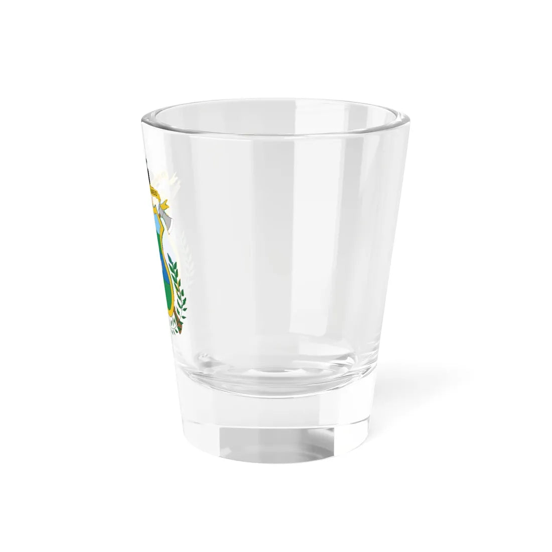Escudo de Mitú (Colombia) (Coat of Arms) Shot Glass 1.5oz - Go Mug Yourself