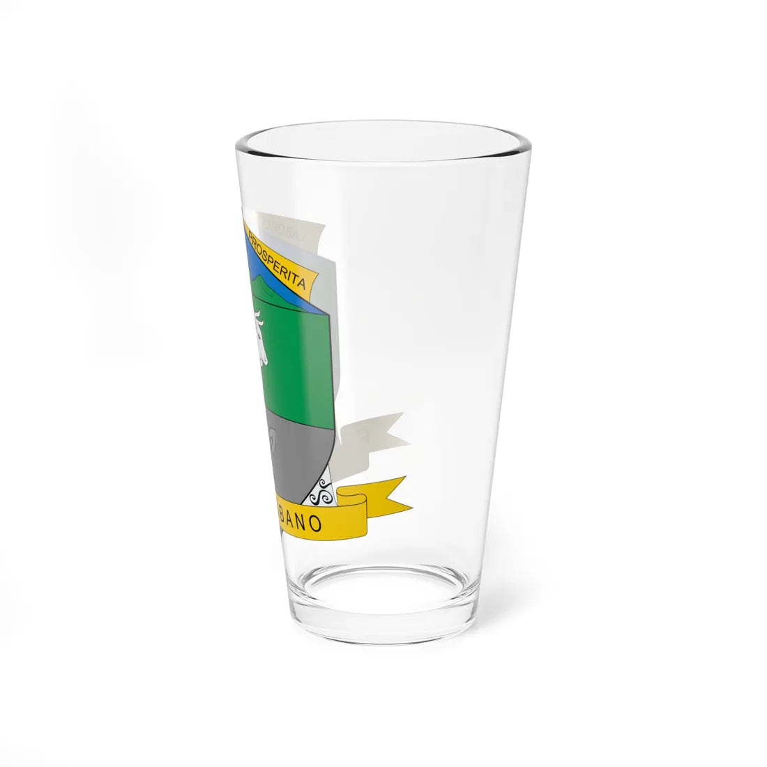 Escudo de Montelíbano (Colombia) (Coat of Arms) Pint Glass 16oz - Go Mug Yourself