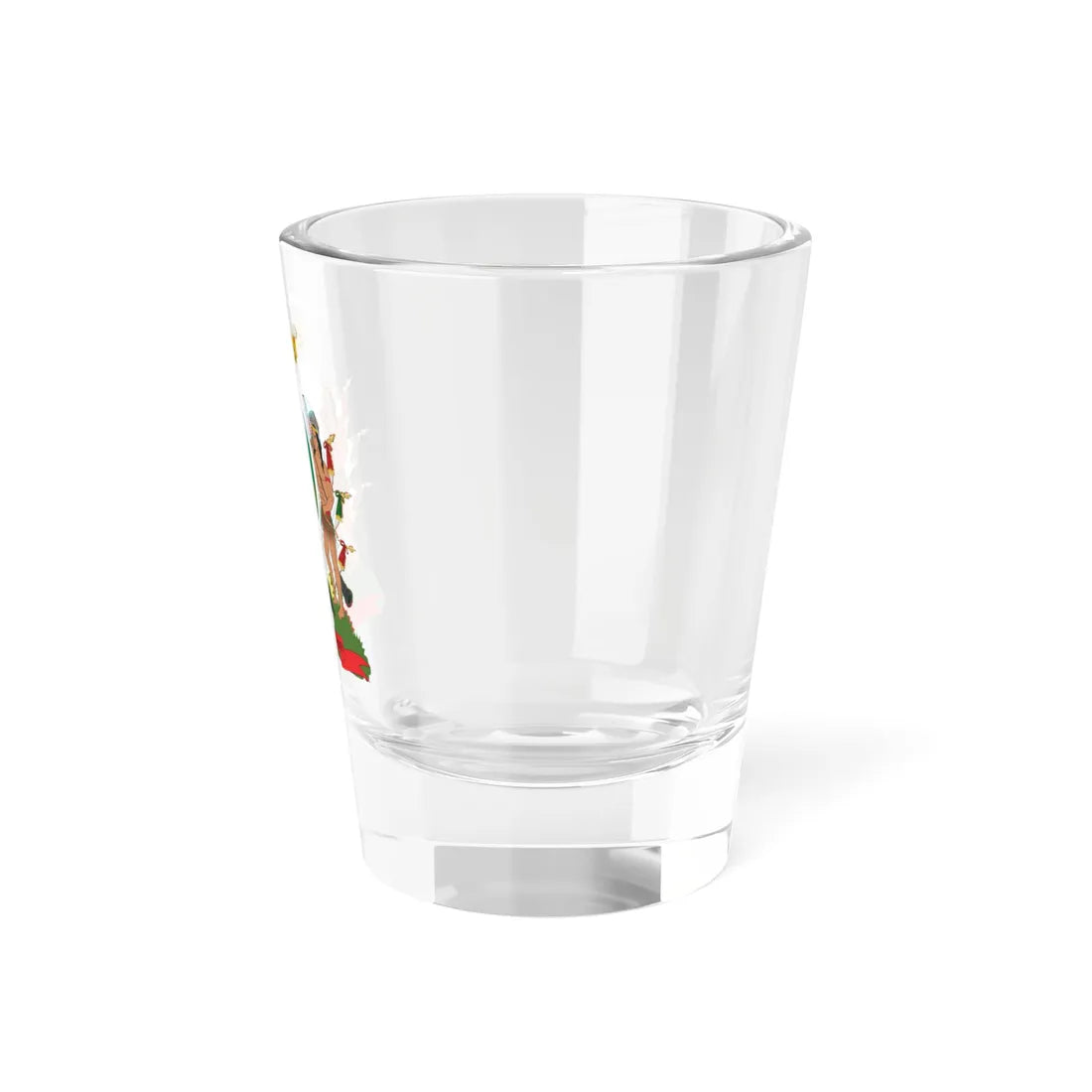 Escudo de Monterrey Nuevo León México (Costa Rica) (Coat of Arms) Shot Glass 1.5oz - Go Mug Yourself