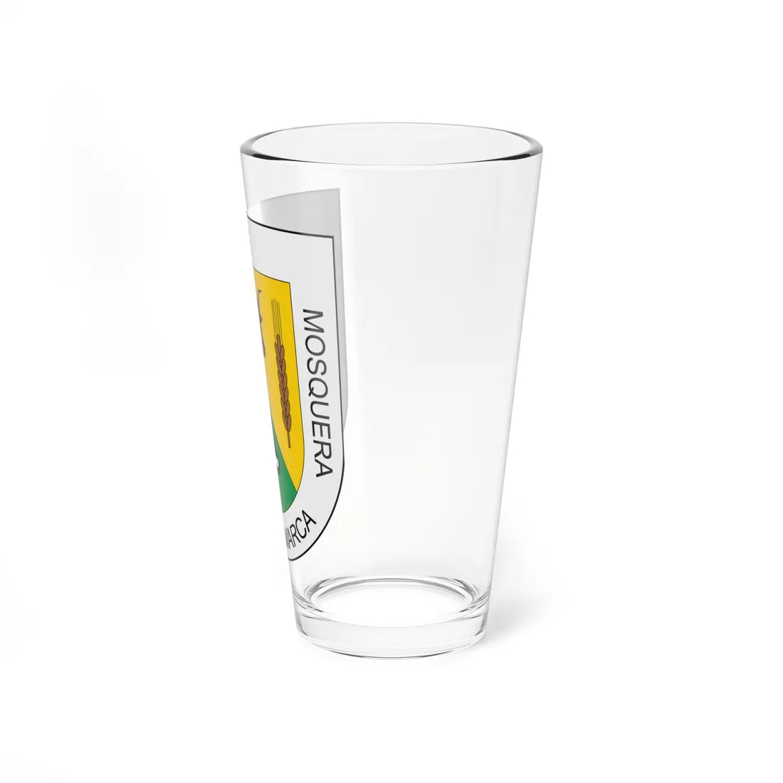 Escudo de Mosquera Cundinamarca (Colombia) (Coat of Arms) Pint Glass 16oz - Go Mug Yourself