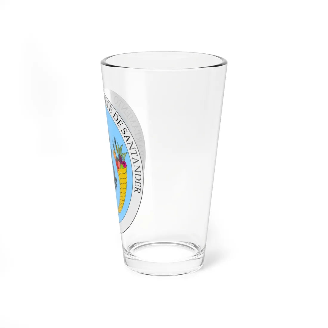 Escudo de Norte de Santander (Colombia) (Coat of Arms) Pint Glass 16oz - Go Mug Yourself