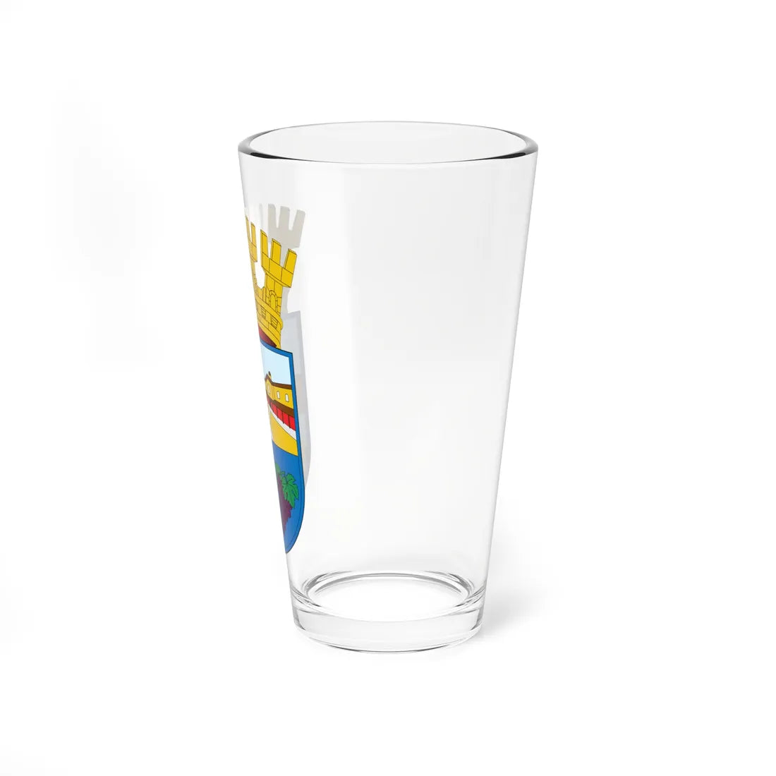 Escudo de Pedro Aguirre Cerda (Chile) (Coat of Arms) Pint Glass 16oz - Go Mug Yourself