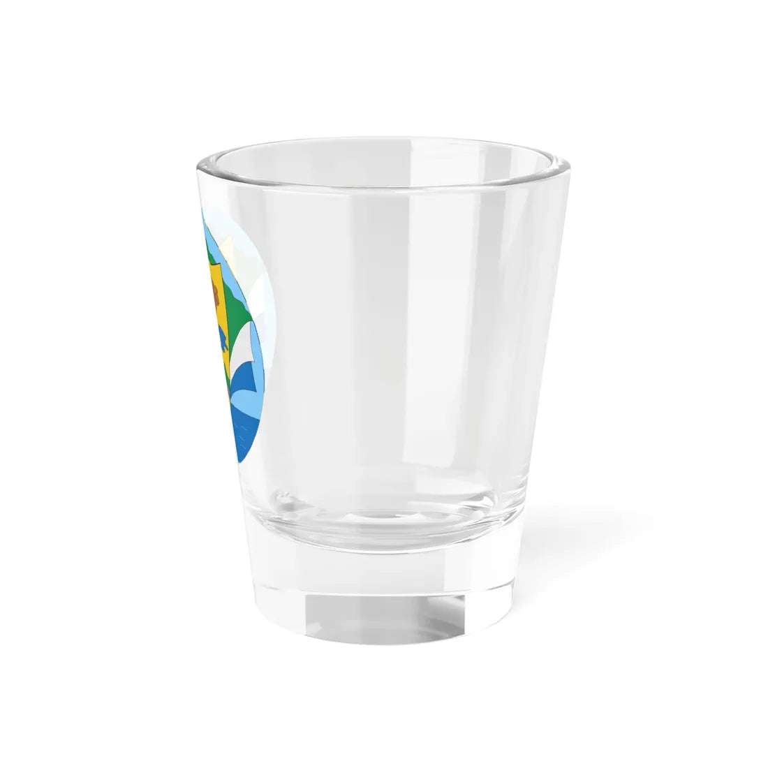 Escudo de Piojó Atlántico (Colombia) (Coat of Arms) Shot Glass 1.5oz - Go Mug Yourself