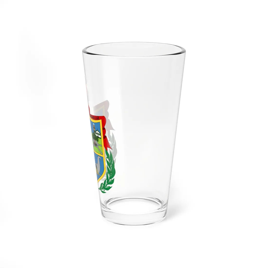 Escudo de íquira - Huila (Colombia) (Coat of Arms) Pint Glass 16oz - Go Mug Yourself