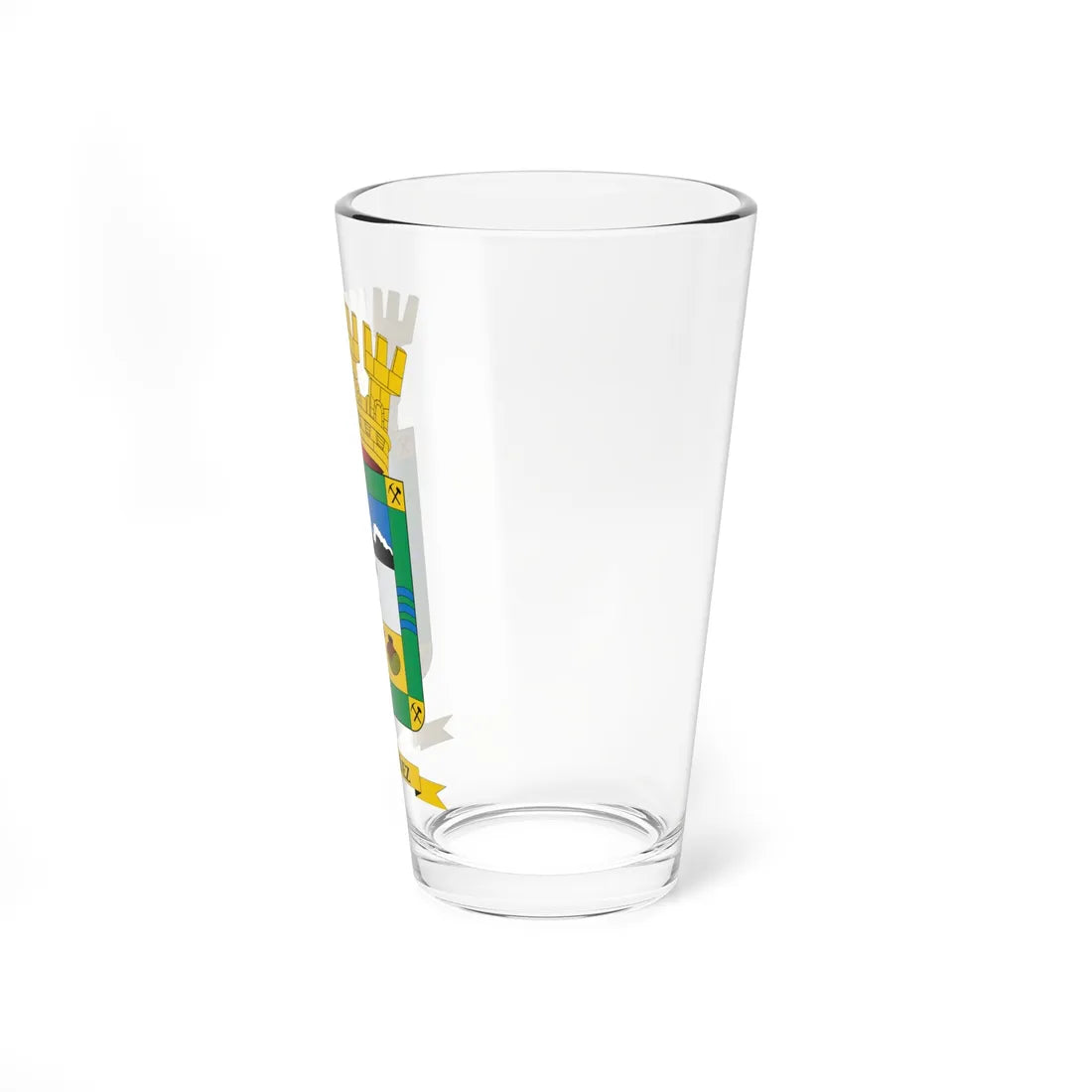 Escudo de Rio Ibáñez (Chile) (Coat of Arms) Pint Glass 16oz - Go Mug Yourself