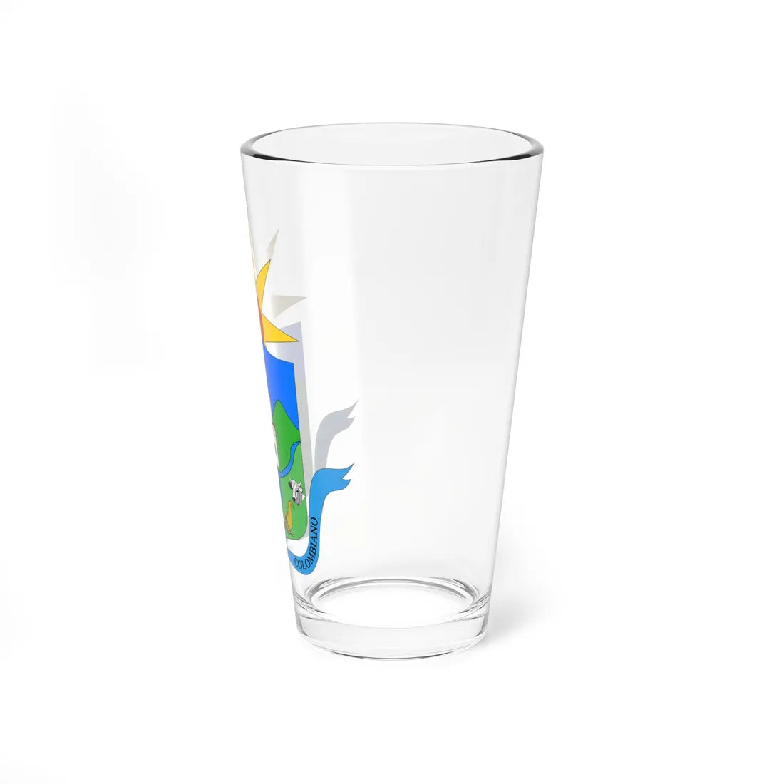Escudo de Rosas - Cauca (Colombia) (Coat of Arms) Pint Glass 16oz - Go Mug Yourself