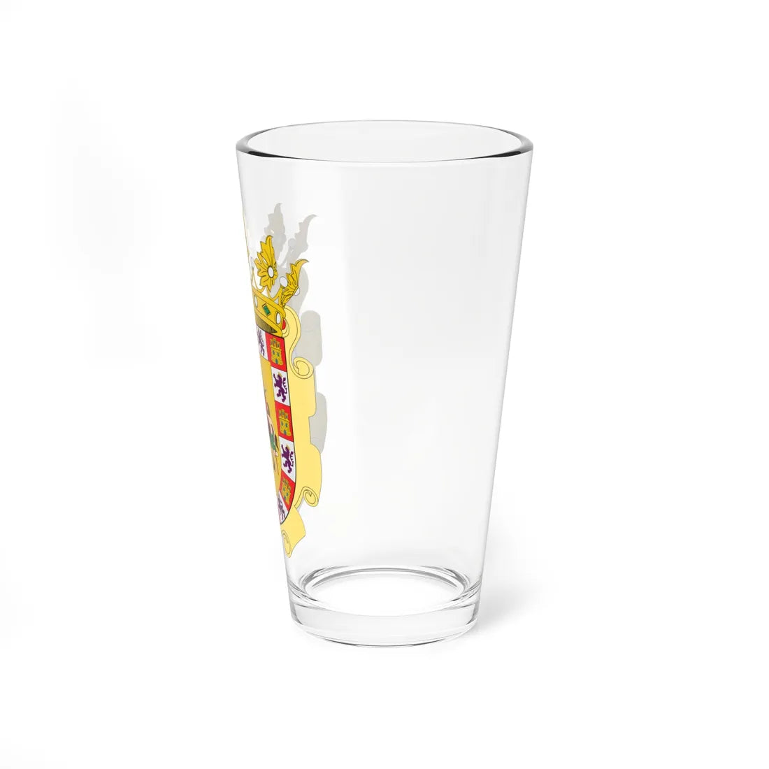 Escudo de Sahagún (Spain) (Coat of Arms) Pint Glass 16oz - Go Mug Yourself