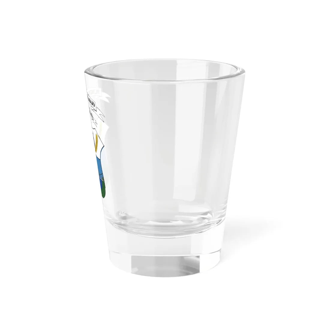 Escudo de Saldaña - Tolima (Colombia) (Coat of Arms) Shot Glass 1.5oz - Go Mug Yourself