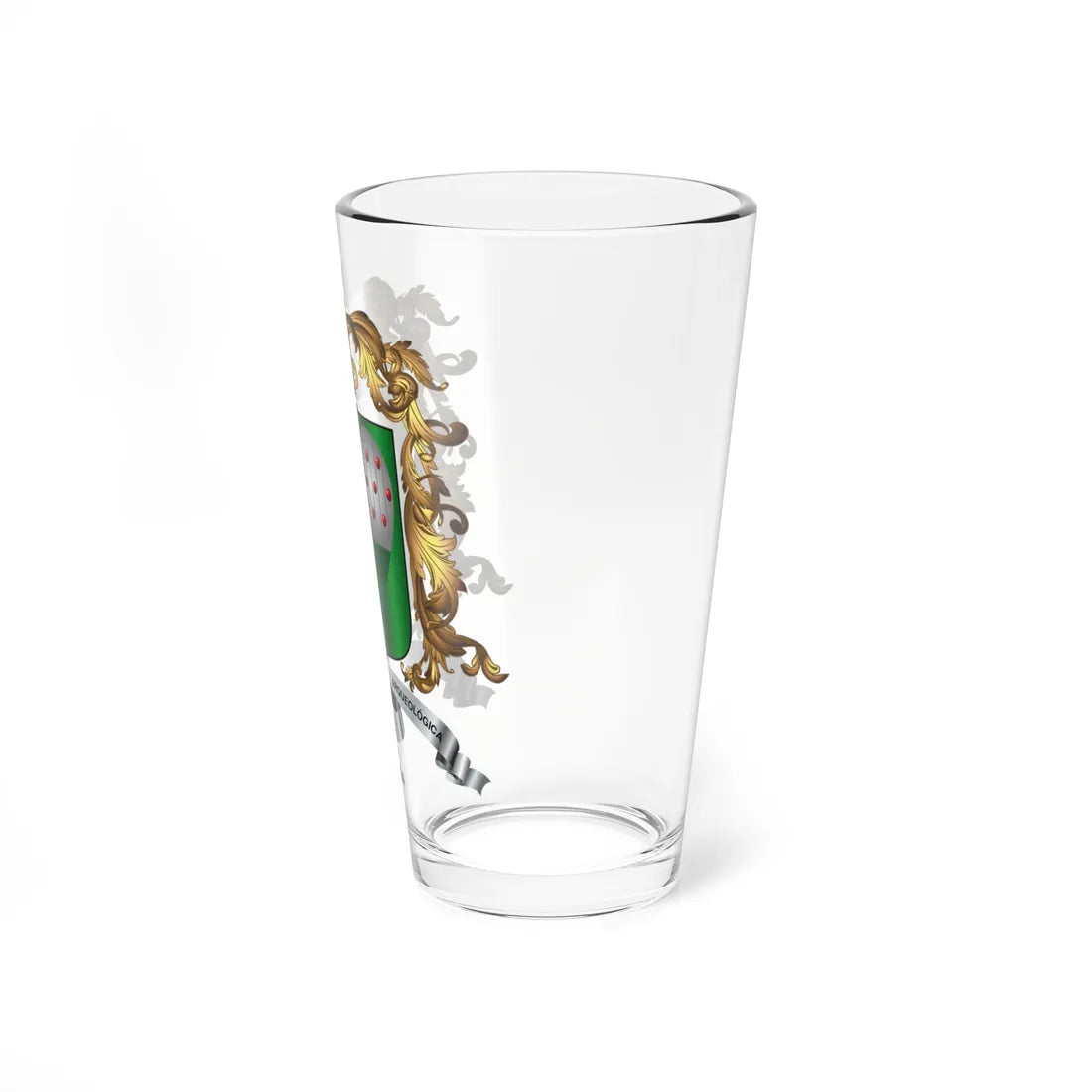 Escudo de San Agustin Huila (Colombia) (Coat of Arms) Pint Glass 16oz - Go Mug Yourself
