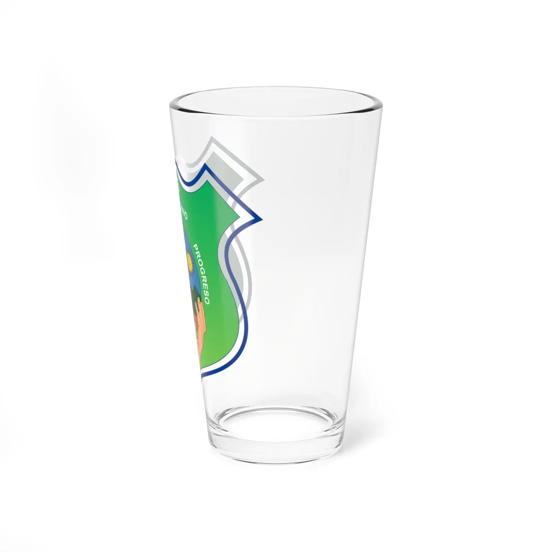 Escudo de San Antonio - Tolima (Colombia) (Coat of Arms) Pint Glass 16oz - Go Mug Yourself