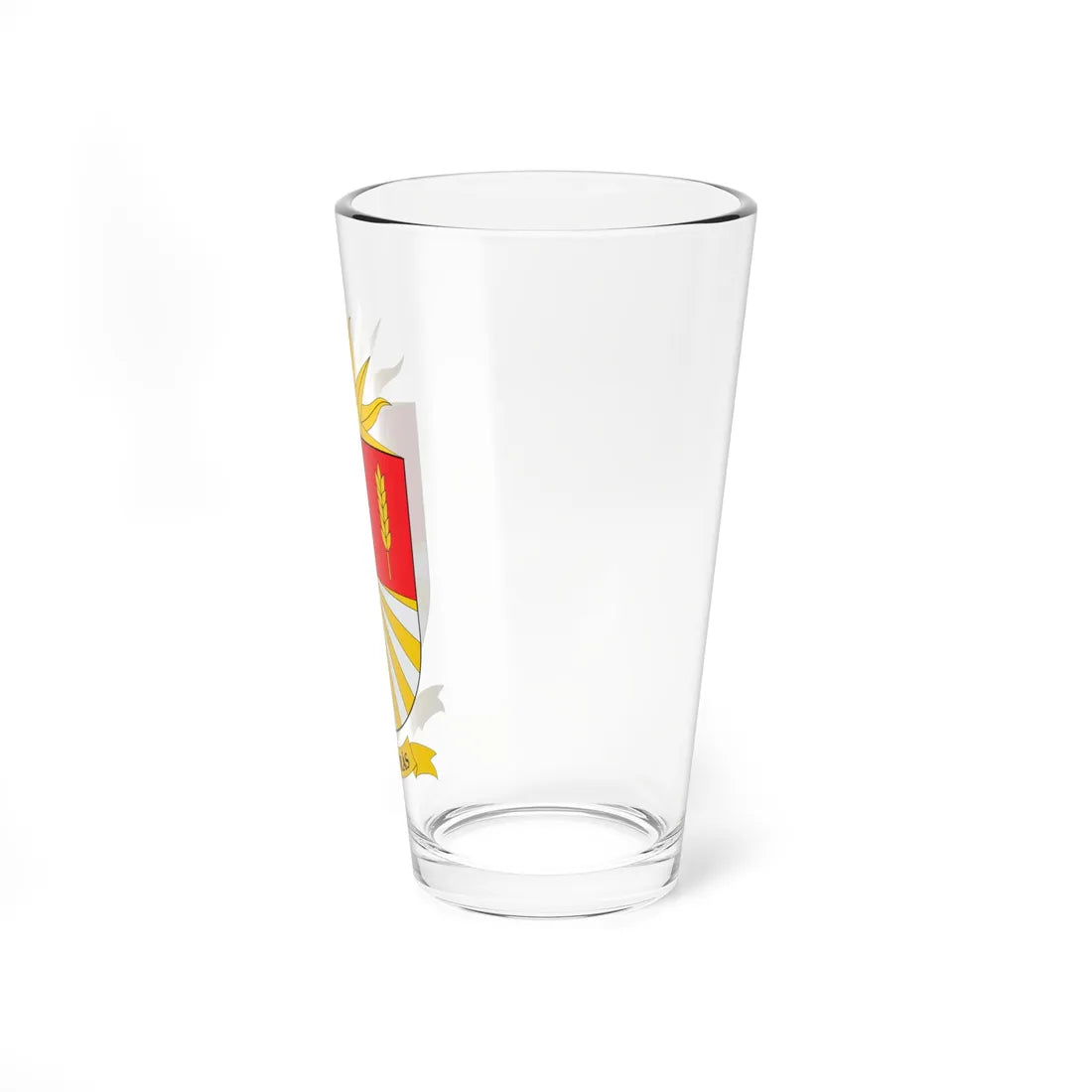 Escudo de San Nicolás Chile (Chile) (Coat of Arms) Pint Glass 16oz - Go Mug Yourself