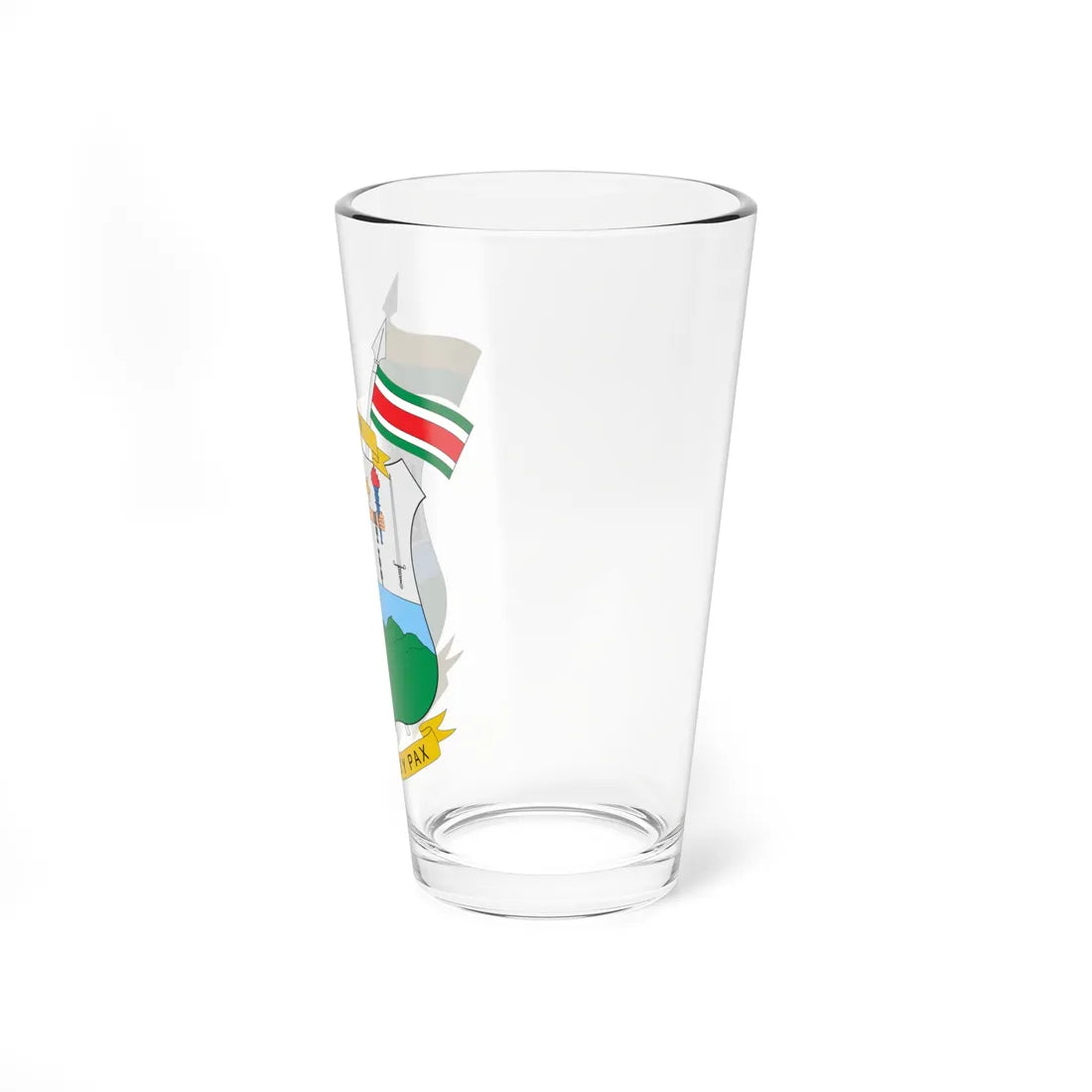 Escudo de Togüí (Colombia) (Coat of Arms) Pint Glass 16oz - Go Mug Yourself