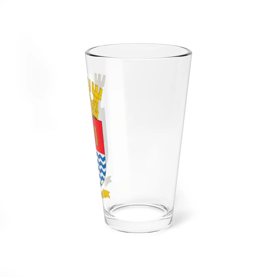 Escudo de Yungay (Chile) (Coat of Arms) Pint Glass 16oz - Go Mug Yourself