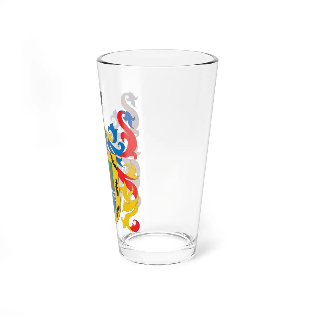 Escudo del Mariscal Jorge Robledo (Colombia) (Coat of Arms) Pint Glass 16oz - Go Mug Yourself