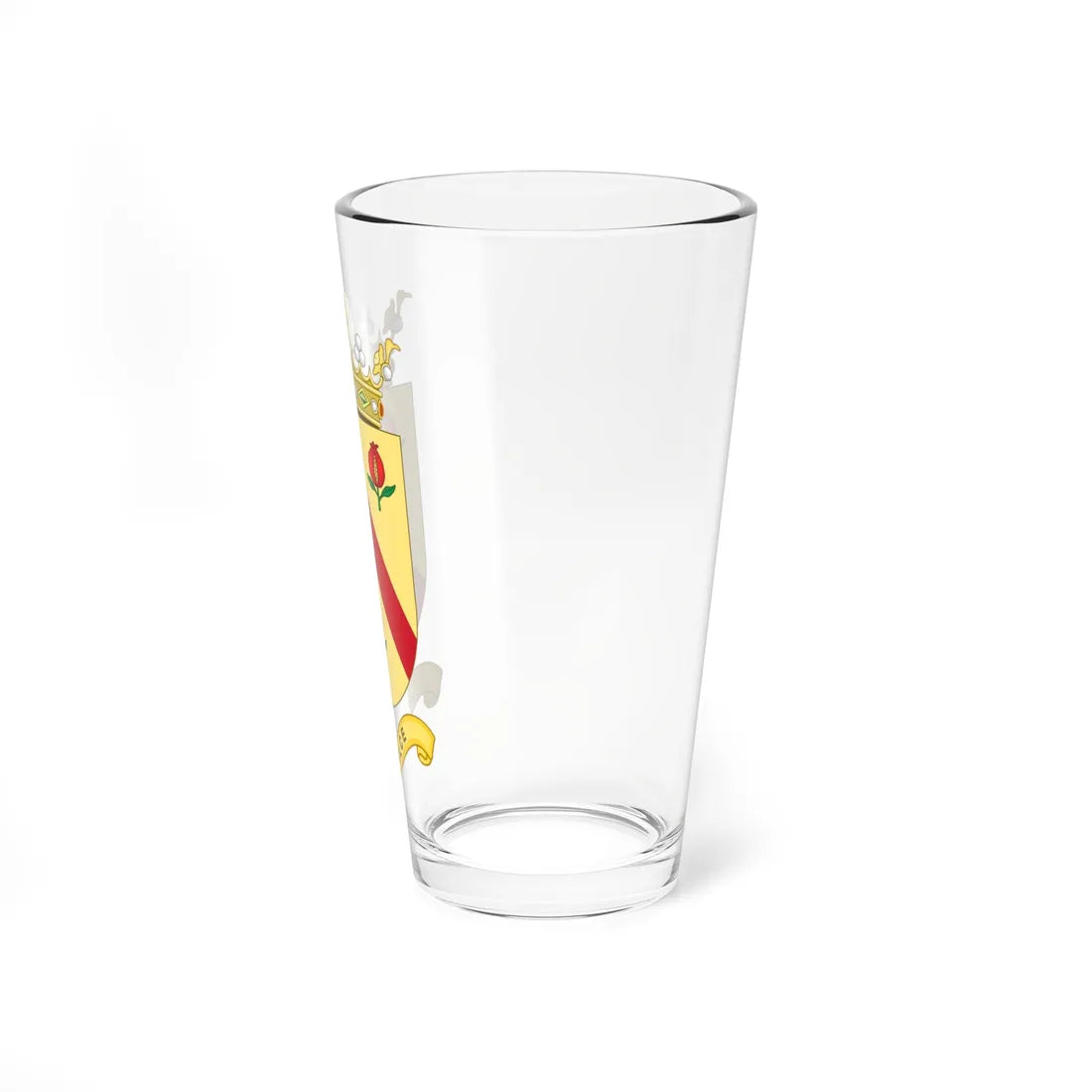 Escudo del Marquesado de la Floresta (Spain) (Coat of Arms) Pint Glass 16oz - Go Mug Yourself