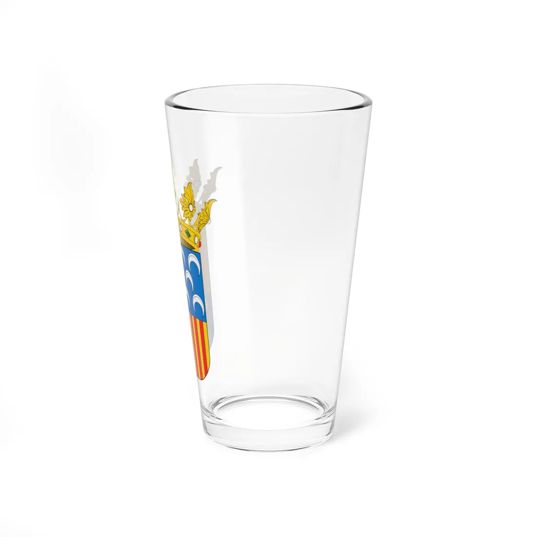 Escut de Berga (Spain) (Coat of Arms) Pint Glass 16oz - Go Mug Yourself