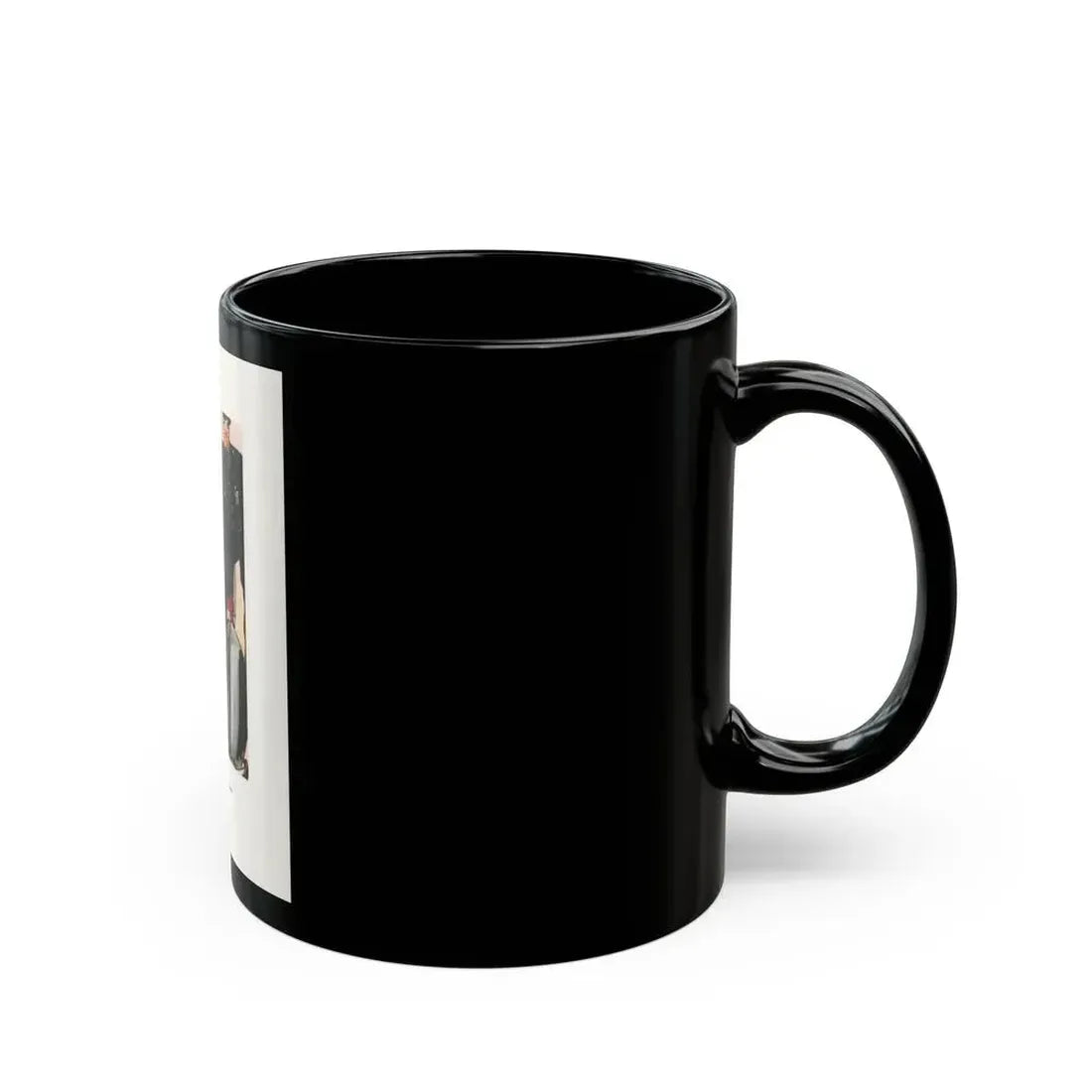 Esquire-1937-11-cartoon-03 - Black Coffee Mug - Go Mug Yourself