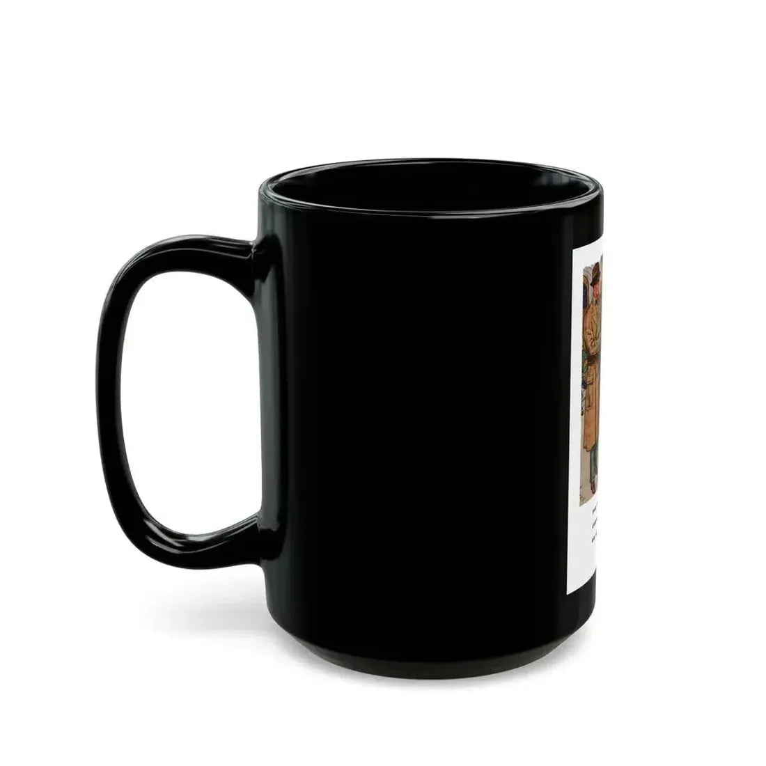 Esquire Fashion Illustration, Autumn 1933 (1) - Black Coffee Mug - Go Mug Yourself