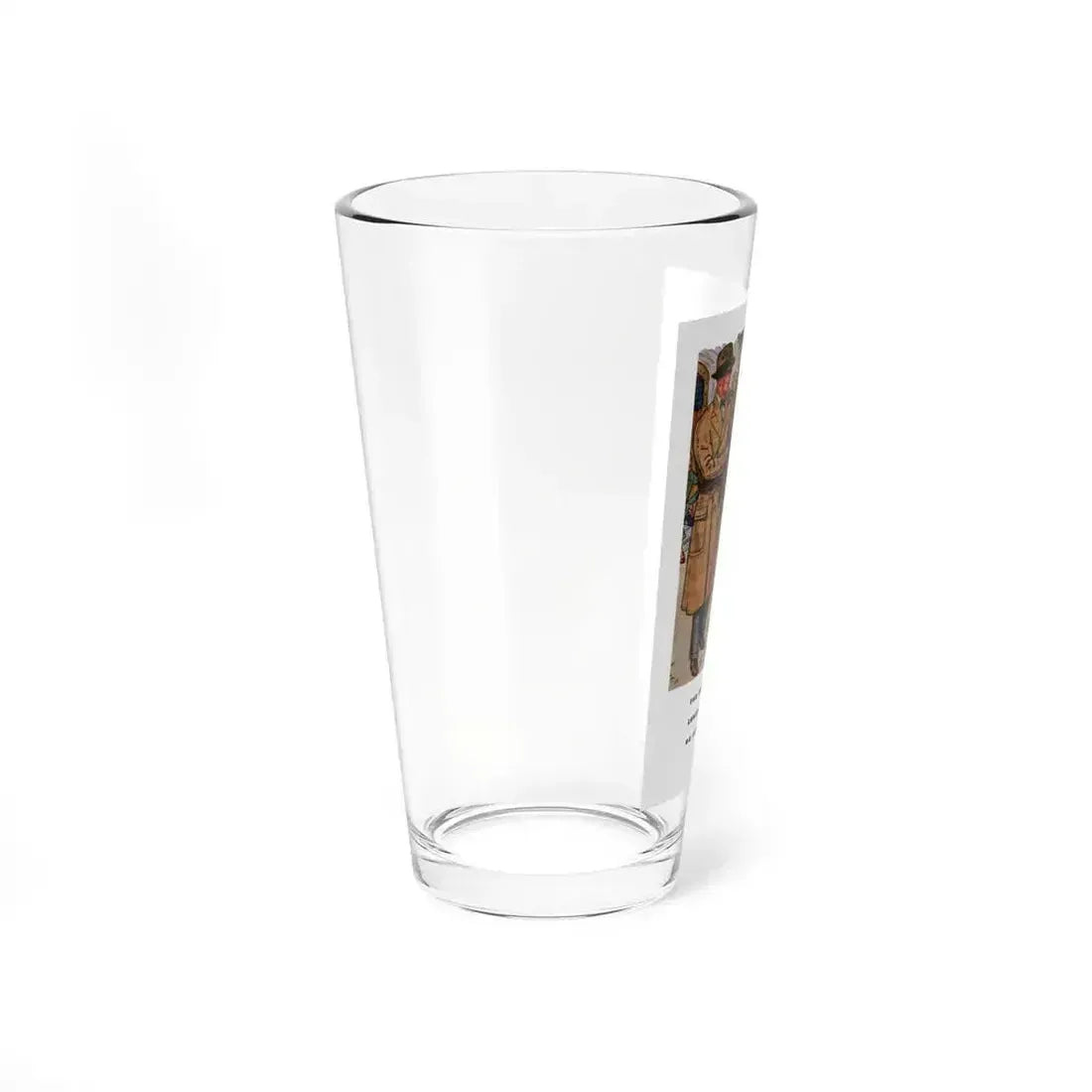 Esquire Fashion Illustration, Autumn 1933 (1) - Pint Glass 16oz - Go Mug Yourself