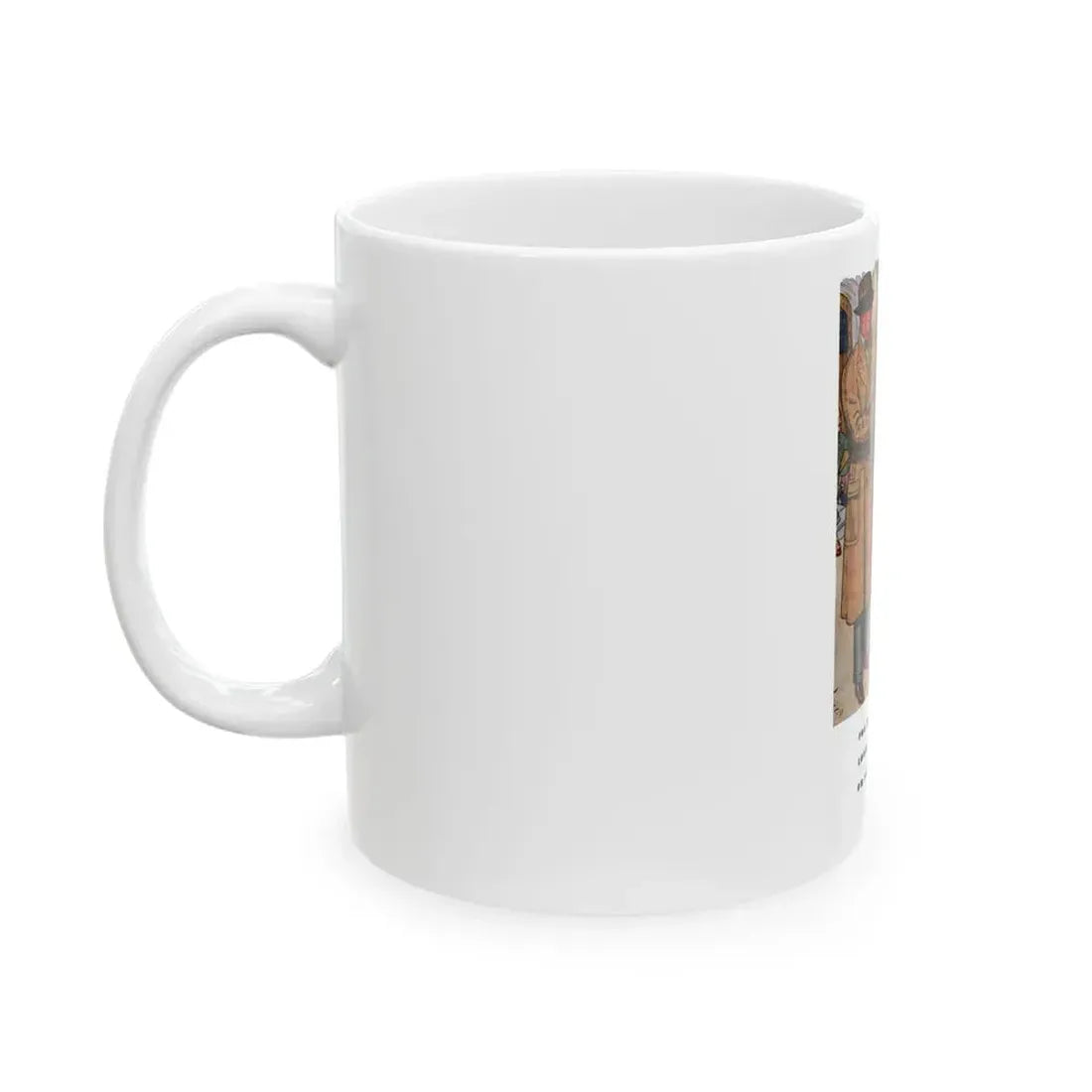 Esquire Fashion Illustration, Autumn 1933 (1) - White Coffee Mug - Go Mug Yourself