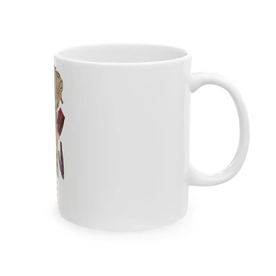 Esquire Fashion Illustration, Autumn 1933 (1) - White Coffee Mug - Go Mug Yourself