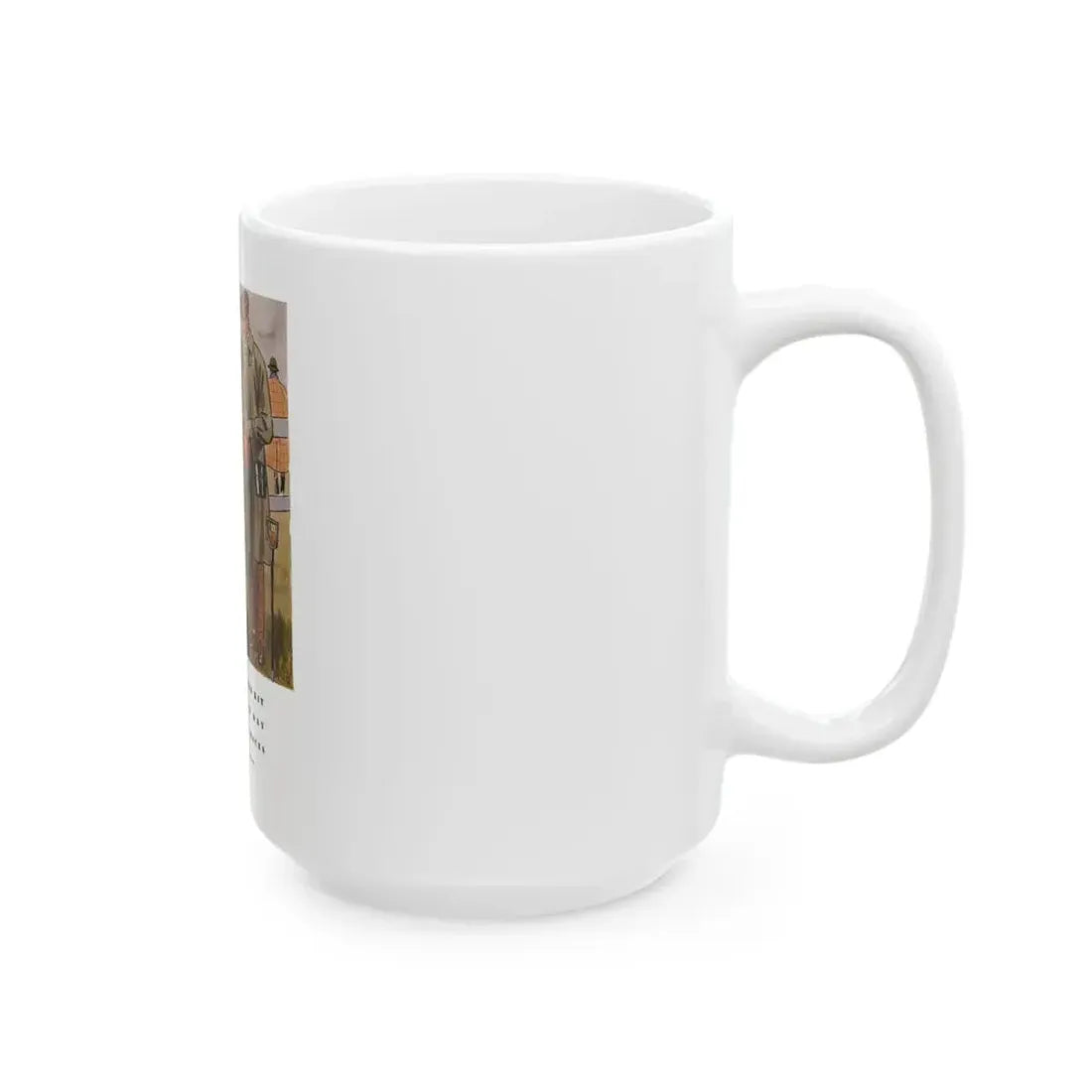 Esquire Fashion Illustration, Autumn 1933 (11) - White Coffee Mug - Go Mug Yourself