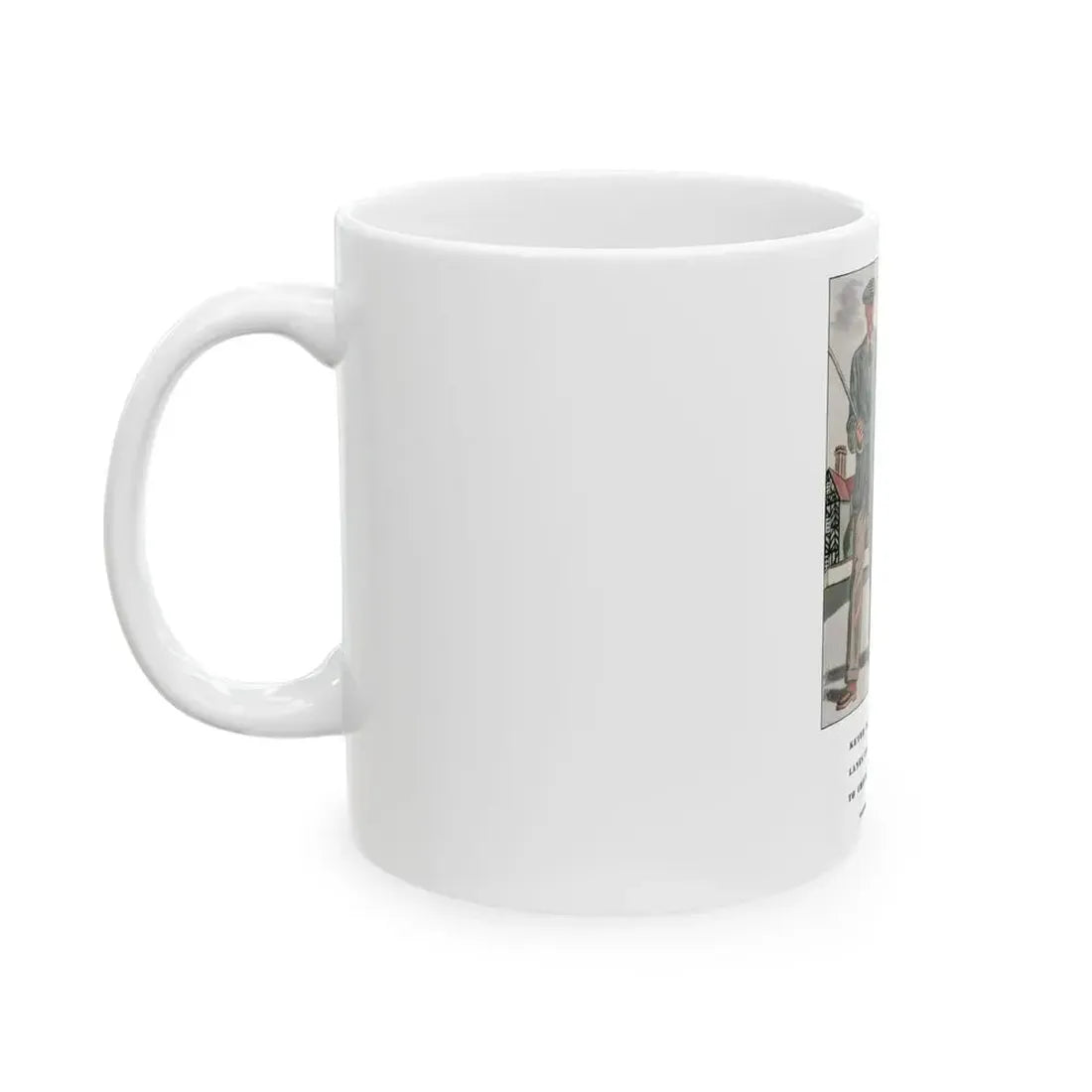 Esquire Fashion Illustration, Autumn 1933 (12) - White Coffee Mug - Go Mug Yourself