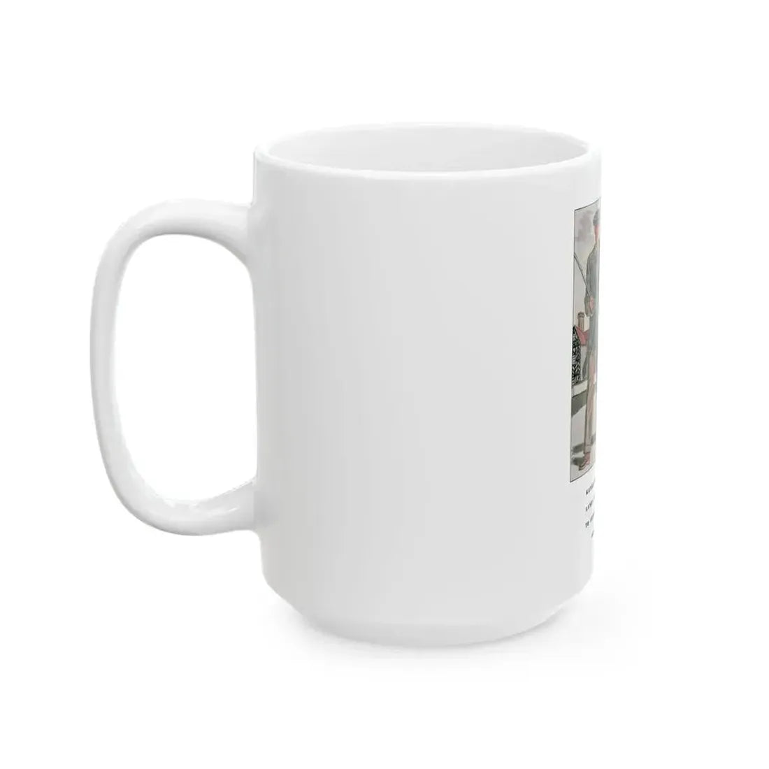 Esquire Fashion Illustration, Autumn 1933 (12) - White Coffee Mug - Go Mug Yourself