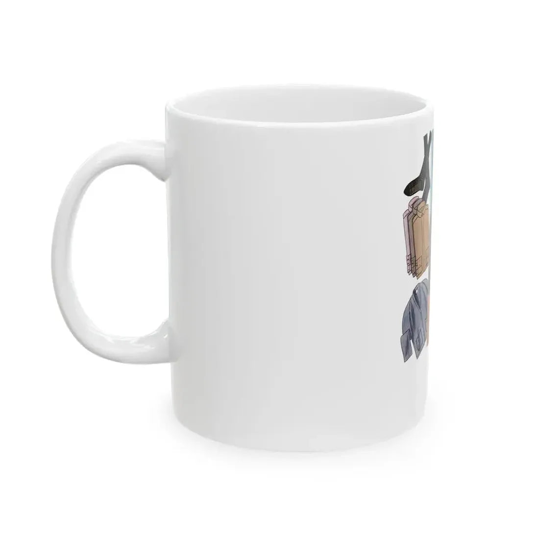 Esquire Fashion Illustration, Autumn 1933 (13) - White Coffee Mug - Go Mug Yourself