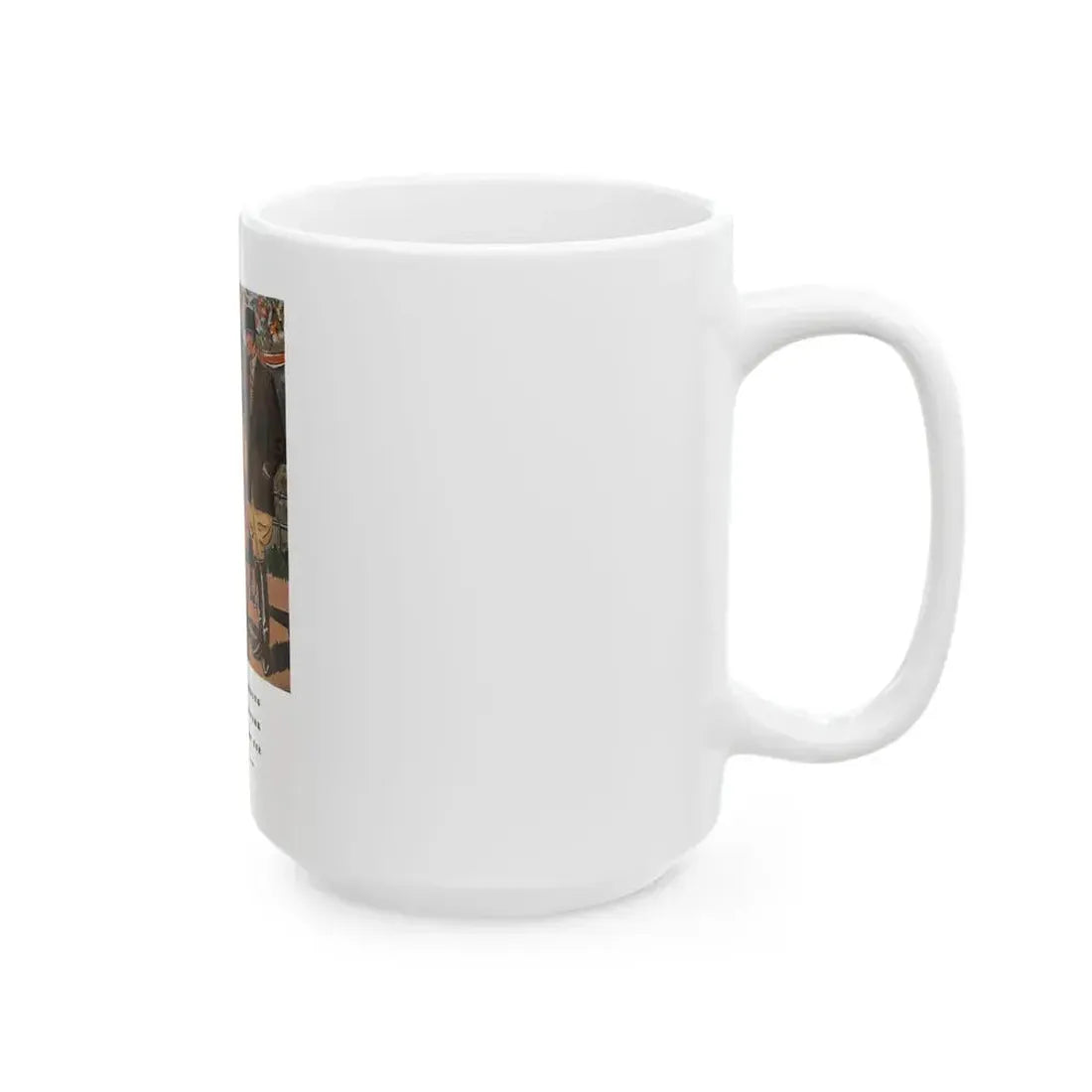 Esquire Fashion Illustration, Autumn 1933 (13) - White Coffee Mug - Go Mug Yourself
