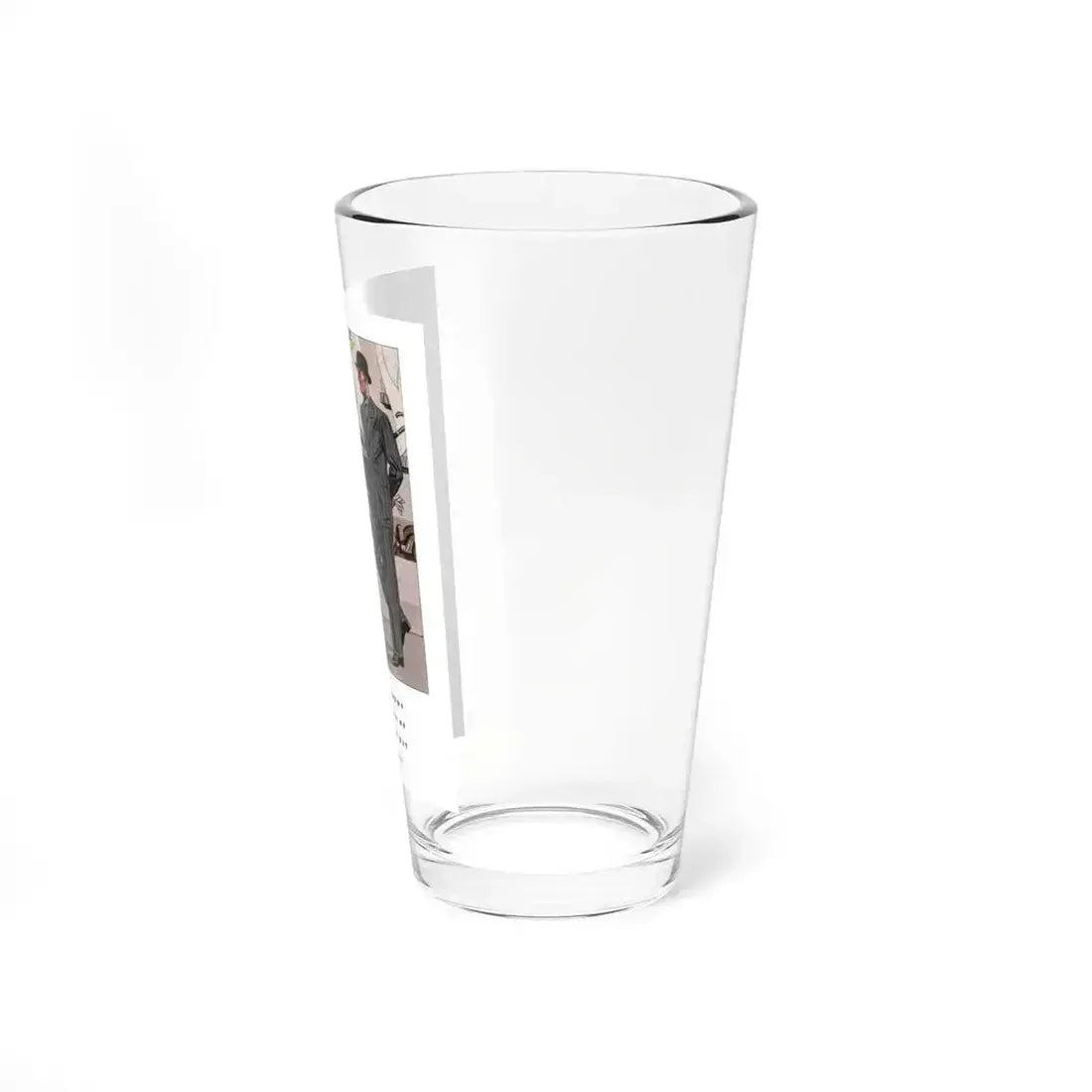 Esquire Fashion Illustration, Autumn 1933 (4) - Pint Glass 16oz - Go Mug Yourself