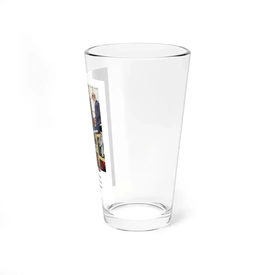 Esquire Fashion Illustration, Autumn 1933 (6) - Pint Glass 16oz - Go Mug Yourself