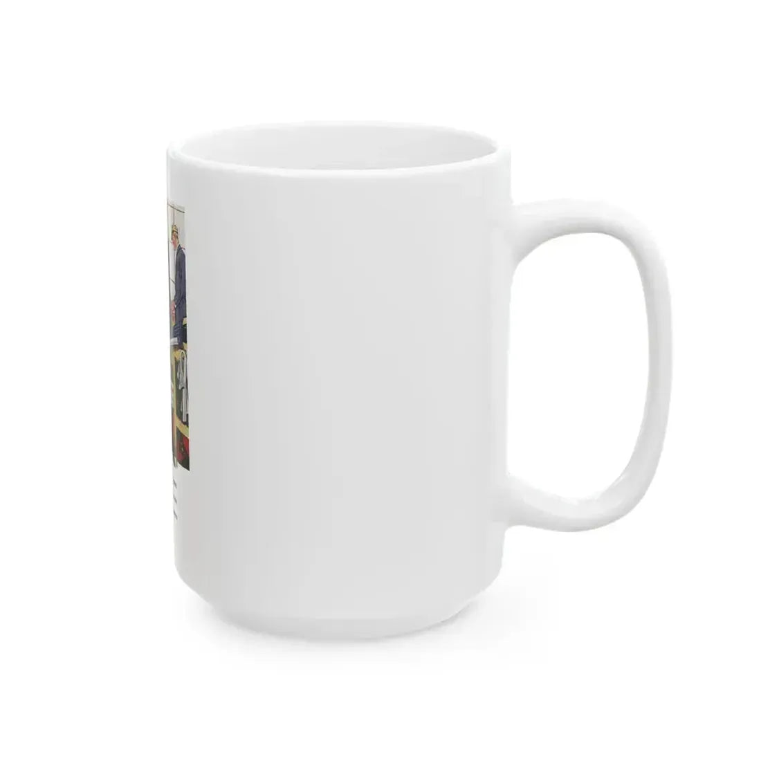 Esquire Fashion Illustration, Autumn 1933 (6) - White Coffee Mug - Go Mug Yourself
