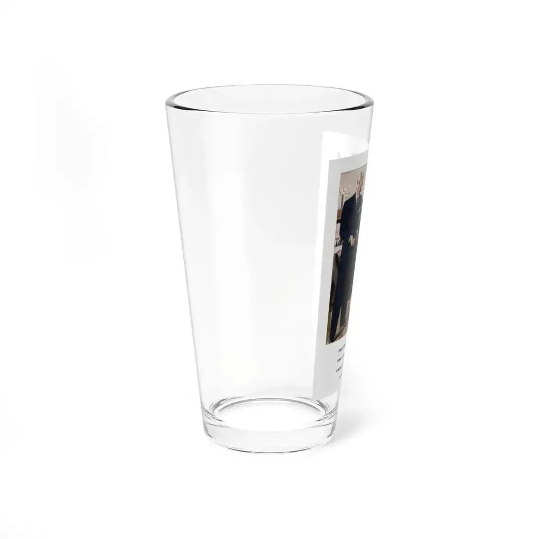 Esquire Fashion Illustration, Autumn 1933 (7) - Pint Glass 16oz - Go Mug Yourself