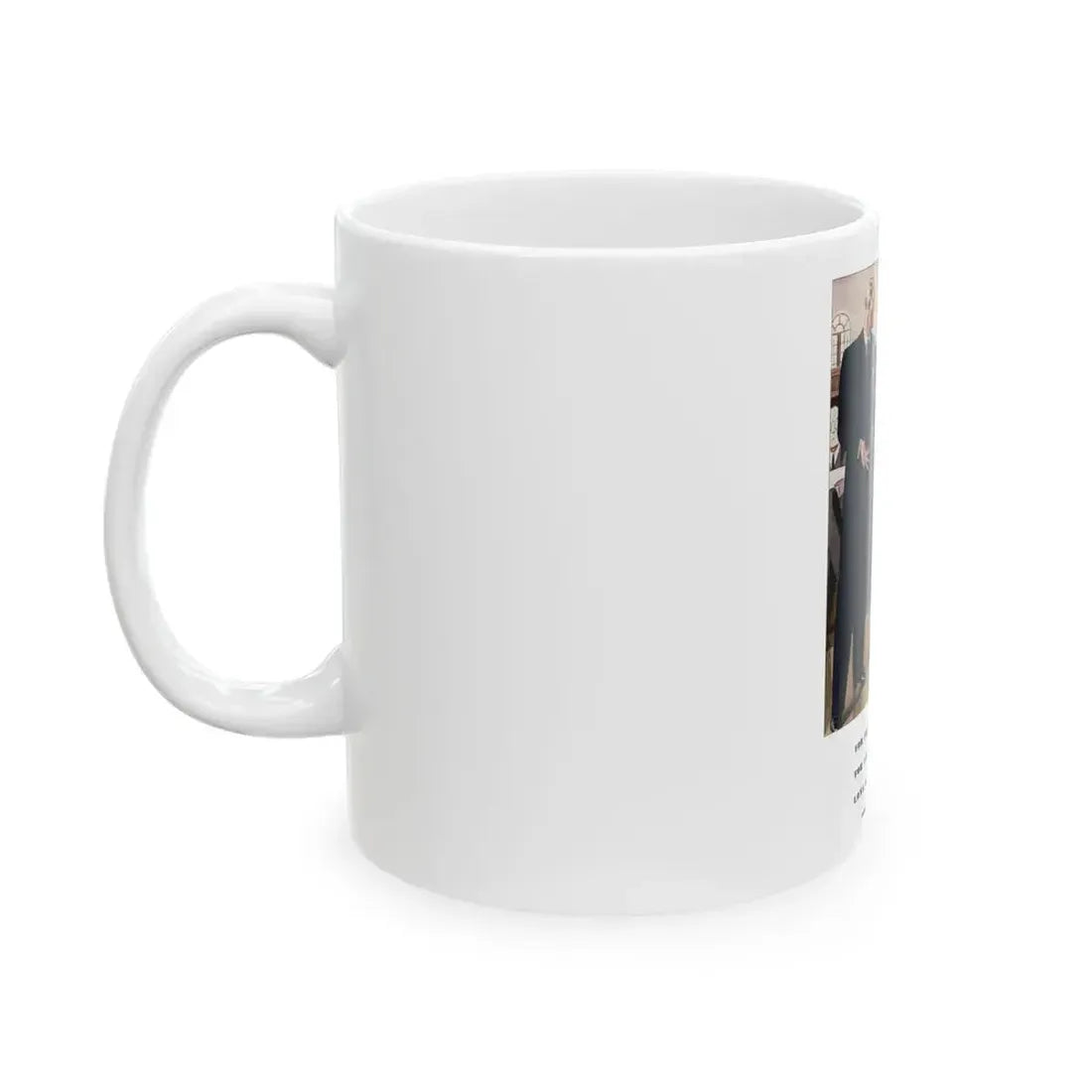Esquire Fashion Illustration, Autumn 1933 (7) - White Coffee Mug - Go Mug Yourself