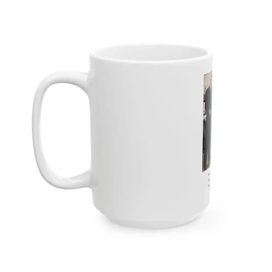 Esquire Fashion Illustration, Autumn 1933 (7) - White Coffee Mug - Go Mug Yourself